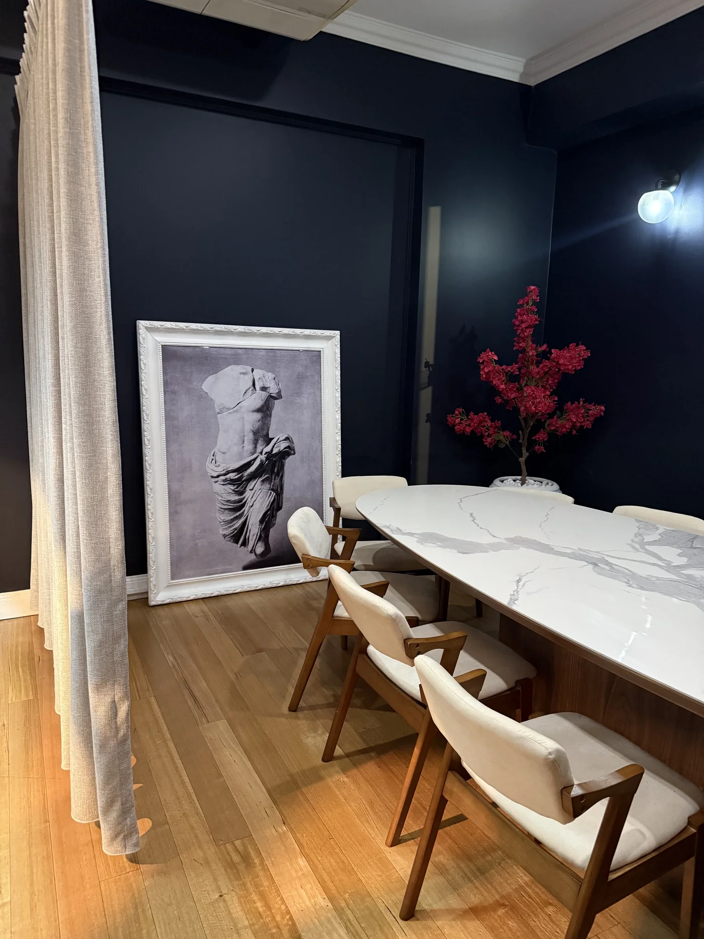 The Chef's Table at Opa Echuca, a private dining room