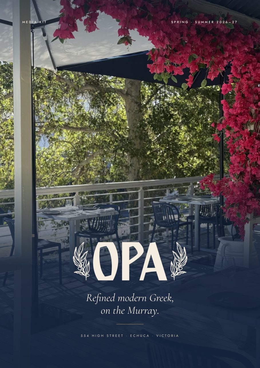 Cover of the OPA Echuca media kit